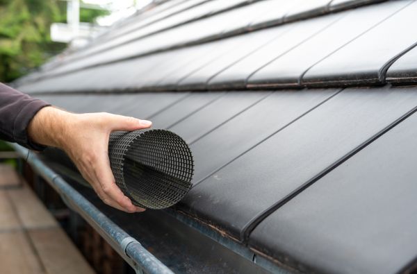 Gutter Mesh Installation in Katy