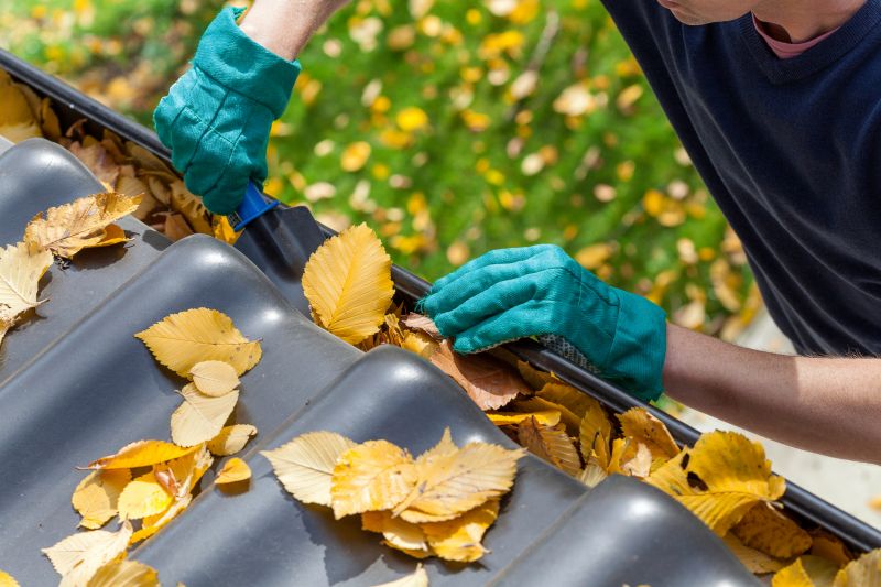 Autumn Gutter Cover Installation